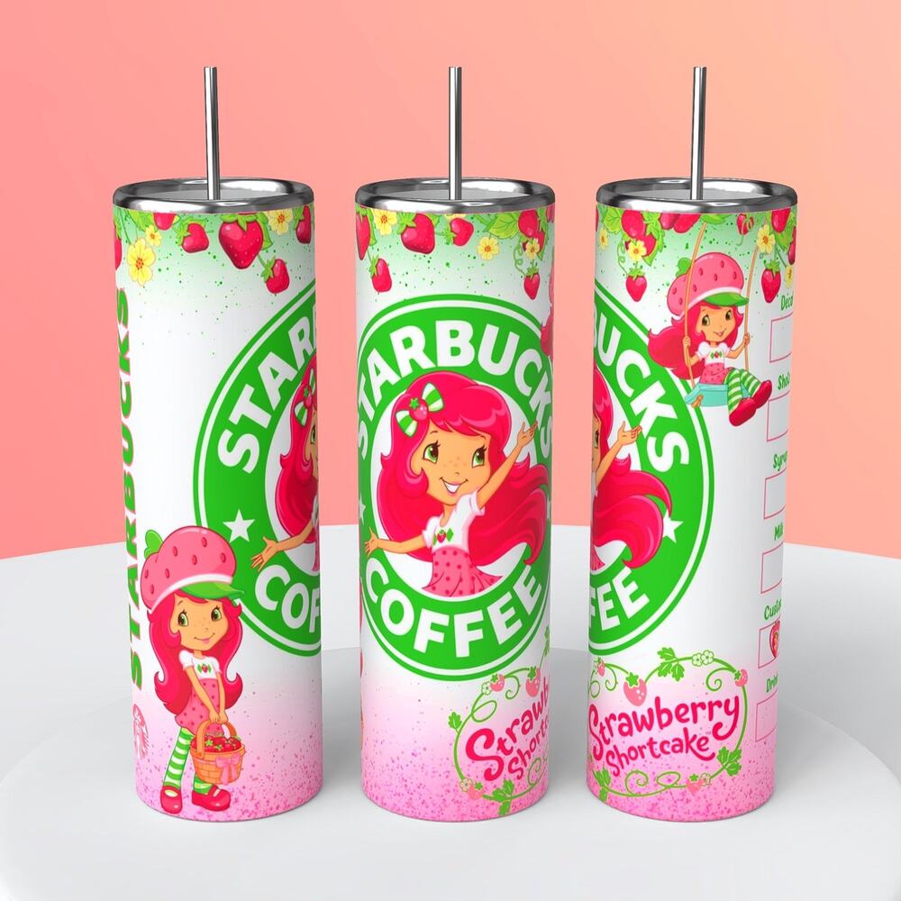 Strawberry Shortcake 20oz tumbler
